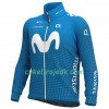 Cykeltøj Langærmet + Bib Cykelbukser 2020 Movistar Team N001